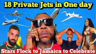 18 Private Jets Touch Down in 1 Day ahead of Vybz Kartel Freedom Street Concert