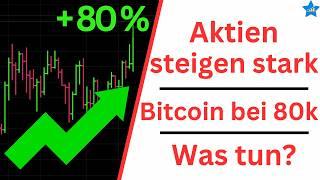 Markt explodiert nach Trump-Wahl! Bitcoin auf Allzeithoch – Welche Aktien jetzt kaufen?