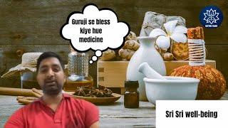 Guruji se bless kiye hue medicine 