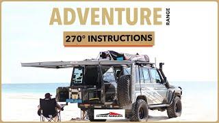 How to Setup and Pack Down a Desert Shade 270° Car Awning | Extreme Marquees