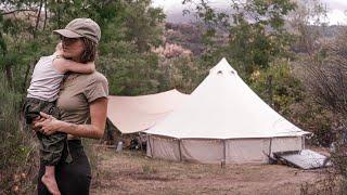 One year alone in the woods ️ Solo Mom leaves everything behind to recover an abandoned farm
