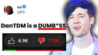 How DanTDM Ended KSI's Career In 1 Tweet..