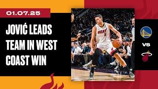 Nikola Jović 20 PTS 6 REB 4 AST  | Miami HEAT vs. Golden State Warriors | January 7, 2025