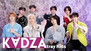 [Русская озвучка Kadza] Stray Kids проходя челендж 'Испытание временем' | MTV