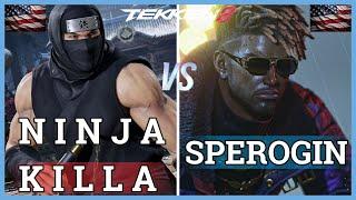 Tekken 8 | Ninjakilla (Law) vs Sperogin (Eddy) Ranked Matches