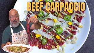 Delicious Beef Carpaccio!