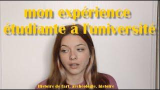 Mon expérience d'étudiante à l'université - Licences Histoire, Archéologie et Master Histoire