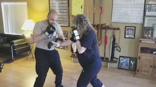  Muay Thai 'Elbow & Punches, Foundational Defense" #Legend #KathyLong #Techniques #Master