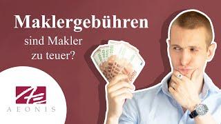 Maklergebühr 2021 – Was kostet ein Immobilienmakler? (Höhe Maklerkosten)