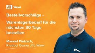 Bedarf eines Warenlagers für die nächsten 30 Tage