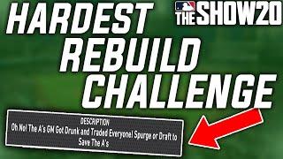 he challenged me to the *HARDEST REBUILDING CHALLENGE* in MLB The Show 20