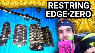 Restringing Ibanez j.custom RG8570z | Edge Zero