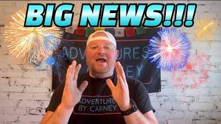 BIG NEWS for ADVENTURES BY CARNEY! I am SO EXCITED!!! Watch until the end! #SJG3