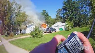 Police Chief Helps Rescue Family From House Fire