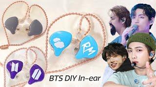 Customizing in-ear with BTS style!