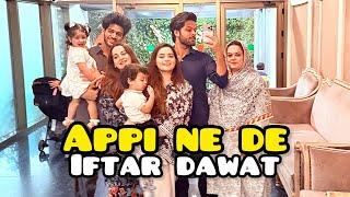 Appi ne ki family iftar dawat  | sub ne bohot fun kia saath | itna khana khaya 