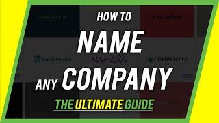 How to Name a Company or App