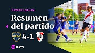 BOCA GOLEÓ a RIVER y se quedó con el SUPERCLÁSICO  | #Boca 4-1 #River | Resumen