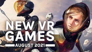 New VR Games - August 2021