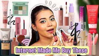 I got Influenced ‍️ …. Trying Viral New Launches #newlaunch #viralmakeup #newmakeup