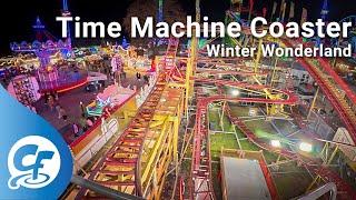 Time Machine Coaster at night on-ride 4K POV @30fps Hyde Park Winter Wonderland