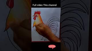 how to draw hen drawing #drawing #shorts #shortvideo #shortfeed #short #shortsvideo #youtubeshorts