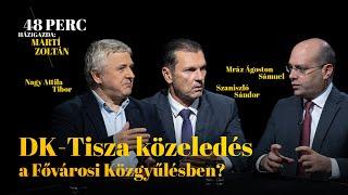 DK-Tisza közeledés a Fővárosi Közgyűlésben? Szaniszló Sándor, Nagy Attila Tibor, Mráz Ágoston Sámuel