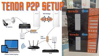 How to setup Tenda O3 P2P Device, Full Setup Tenda 03 wireless point to point configuration in hindi