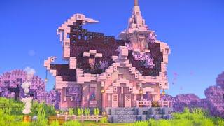 Minecraft | How to build a Fantasy Cherry House