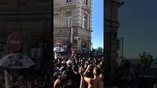 El aguante de los hinchas argentinos a la Selección en San Petesburgo