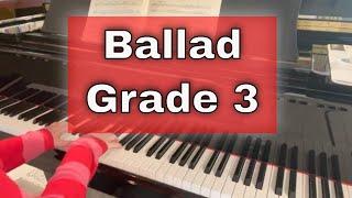 Ballad by Hilary Tadman-Robins  |  Trinity piano grade 3 2021 - 2023 TCL