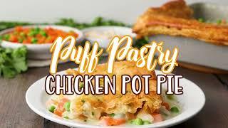 How to make: Puff Pastry Chicken Pot Pie