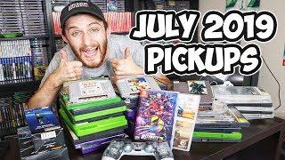 July 2019 Retro Video Game Pickups