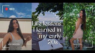 LIFE LESSONS I WISH I KNEW IN MY EARLY 20s 🩵 What I would have told my early 20 year old self