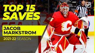 Top 15 Jacob Markstrom Saves from 2021-22 | NHL