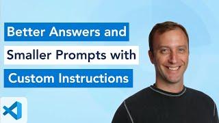 Smaller prompts, better answers with GitHub Copilot Custom Instructions