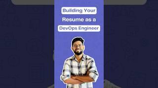 Building Your Resume as a DevOps Engineer