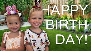 OUR BABIES AREN'T BABIES ANYMORE! Happy birthday Lux and Senna!