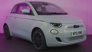 All-Electric Fiat 500 Digital Handover - EV Gear Selector & Handbrake