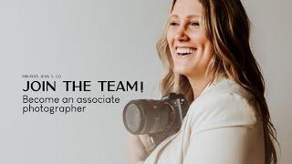 I'm Hiring!- Become an associate photographer for Mikayla Jean & Co.