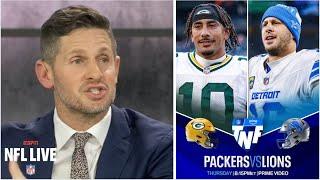 NFL LIVE | "Packers can't stop Lions clinch playoffs" - Dan Orlovsky previews NFC North showdown