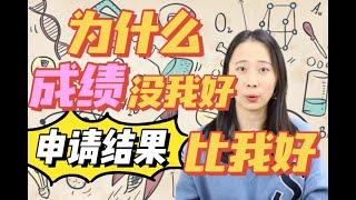 为什么比你差的人，留学申请录取结果比你好？