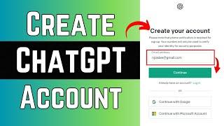 ChatGPT Sign Up: How to Create/Open Chat GPT Account 2023?