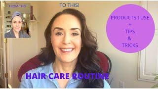 MY HAIR CARE ROUTINE || PROCTS I USE PLUS TIPS AND TRICKS