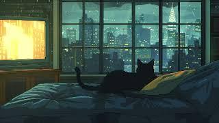 lofi city  rainy lofi hip hop [ chill beats to relax / study to ]