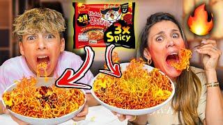 EATING The World's SPICIEST Ramen Noodles - Challenge 