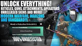 Vanguard, Warzone, and Modern Warfare Unlock All Tool ⭐ Soft Unlock EVERYTHING | UNRELEASED SKINS