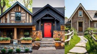 Small House, Big Charm  Cozy Rustic Exterior Design, Tips and Ideas!