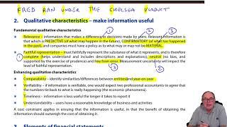 Conceptual Framework - Free ACCA SBR lecture