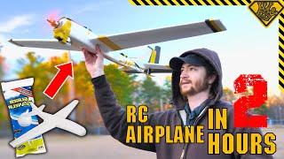  Transforming a $5 Glider into a High-Flying RC Plane! ️